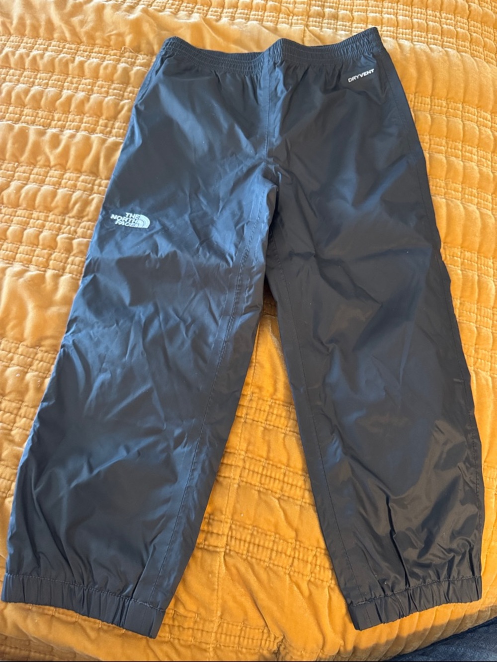 The North Face Kids Black Waterproof Rain Pants